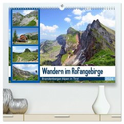 Wandern im Rofangebirge - Brandenberger Alpen in Tirol (hochwertiger Premium Wandkalender 2024 DIN A2 quer), Kunstdruck in Hochglanz - Frost, Anja