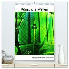 Künstliche Welten (hochwertiger Premium Wandkalender 2024 DIN A2 hoch), Kunstdruck in Hochglanz