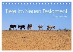 Tiere im Neuen Testament mit Bibelversen (Tischkalender 2024 DIN A5 quer), CALVENDO Monatskalender - Vorndran, Hans-Georg
