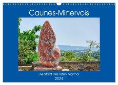 Caunes-Minervois - Die Stadt des roten Marmor (Wandkalender 2024 DIN A3 quer), CALVENDO Monatskalender