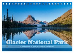 Glacier National Park - Abenteuer in den Rocky Mountains (Tischkalender 2024 DIN A5 quer), CALVENDO Monatskalender