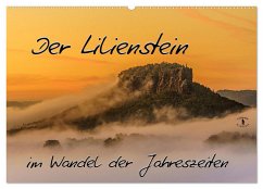 Der Lilienstein im Wandel der Jahreszeiten (Wandkalender 2024 DIN A2 quer), CALVENDO Monatskalender
