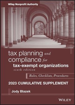 Tax Planning and Compliance for Tax-Exempt Organizations, 2023 Cumulative Supplement (eBook, PDF) - Blazek, Jody