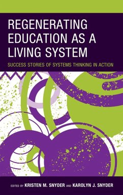 Cover Regenerating Education as a Living System (eBook, ePUB)