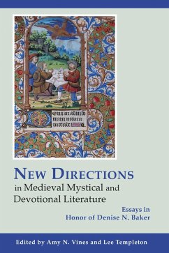 Cover New Directions in Medieval Mystical and Devotional Literature (eBook, ePUB)