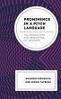 Prominence in a Pitch Language (eBook,... - Bild 1
