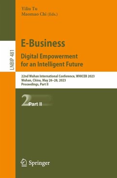 Cover E-Business. Digital Empowerment for an Intelligent Future (eBook, PDF)
