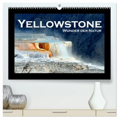 Yellowstone - Wunder der Natur (hochwertiger Premium Wandkalender 2024 DIN A2 quer), Kunstdruck in Hochglanz