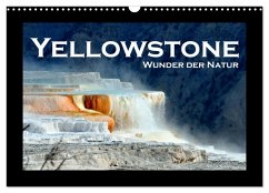Yellowstone - Wunder der Natur (Wandkalender 2024 DIN A3 quer), CALVENDO Monatskalender