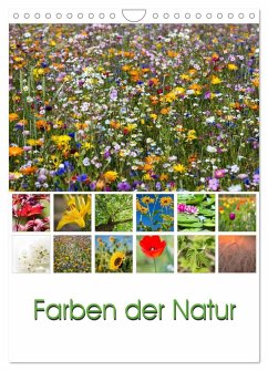 Farben der Natur (Wandkalender 2024 DIN A4 hoch), CALVENDO Monatskalender