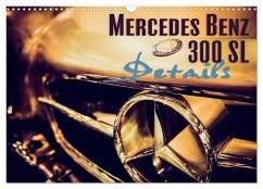 Mercedes Benz 300 SL - Details (Wandkalender 2024 DIN A3 quer), CALVENDO Monatskalender - Hinrichs, Johann