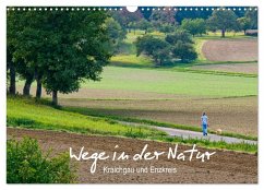 Wege in der Natur - Kraichgau und Enzkreis (Wandkalender 2024 DIN A3 quer), CALVENDO Monatskalender