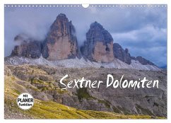 Sextner Dolomiten (Wandkalender 2024 DIN A3 quer), CALVENDO Monatskalender
