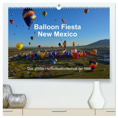 Balloon Fiesta New Mexico (hochwertiger Premium Wandkalender 2024 DIN A2 quer), Kunstdruck in Hochglanz
