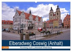 Elberadweg Coswig (Anhalt) (Wandkalender 2024 DIN A2 quer), CALVENDO Monatskalender