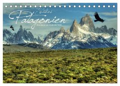 Wildes Patagonien - Abenteuer am Ende der Welt (Tischkalender 2024 DIN A5 quer), CALVENDO Monatskalender