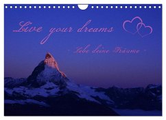 Live your dreams - Lebe deine Träume (Wandkalender 2024 DIN A4 quer), CALVENDO Monatskalender - und Philipp Kellmann, Stefanie