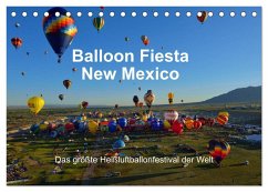 Balloon Fiesta New Mexico (Tischkalender 2024 DIN A5 quer), CALVENDO Monatskalender