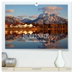 Hopfensee - Riviera des Allgäus (hochwertiger Premium Wandkalender 2024 DIN A2 quer), Kunstdruck in Hochglanz - Pfleger, Hans