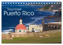 Trauminsel Puerto Rico (Tischkalender 2024 DIN A5 quer), CALVENDO Monatskalender