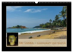 Sri Lanka - Landschaft und Kultur (Wandkalender 2024 DIN A3 quer), CALVENDO Monatskalender - Beuck, AJ