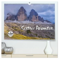 Sextner Dolomiten (hochwertiger Premium Wandkalender 2024 DIN A2 quer), Kunstdruck in Hochglanz - LianeM