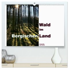 Wald im Bergischen Land 2024 (hochwertiger Premium Wandkalender 2024 DIN A2 quer), Kunstdruck in Hochglanz