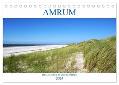 Amrum ¿ Trauminsel in der Nordsee (Tischkalender 2024 DIN A5 quer), CALVENDO Monatskalender - Stoll, Sascha