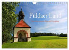 Fuldaer Land - Heile Welt zwischen Rhön und Vogelsberg (Wandkalender 2024 DIN A4 quer), CALVENDO Monatskalender