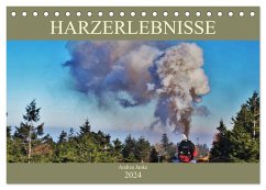 Harzerlebnisse (Tischkalender 2024 DIN A5 quer), CALVENDO Monatskalender