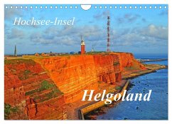 Hochsee-Insel Helgoland (Wandkalender 2024 DIN A4 quer), CALVENDO Monatskalender