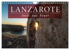 Lanzarote - Insel aus Feuer (Wandkalender 2024 DIN A4 quer), CALVENDO Monatskalender