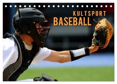 Kultsport Baseball (Tischkalender 2024 DIN A5 quer), CALVENDO Monatskalender