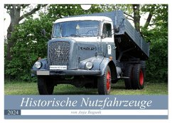Historische Nutzfahrzeuge (Wandkalender 2024 DIN A4 quer), CALVENDO Monatskalender