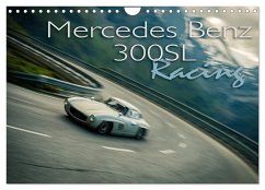 Mercedes Benz 300SL - Racing (Wandkalender 2024 DIN A4 quer), CALVENDO Monatskalender