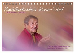 Buddhistisches Klein-Tibet (Tischkalender 2024 DIN A5 quer), CALVENDO Monatskalender