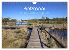 Pietzmoor - ein Hochmoor in der Lüneburger Heide (Wandkalender 2024 DIN A4 quer), CALVENDO Monatskalender