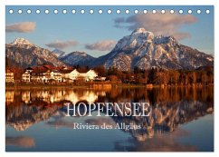 Hopfensee - Riviera des Allgäus (Tischkalender 2024 DIN A5 quer), CALVENDO Monatskalender