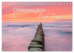 Ostseeregion Darß-Zingst (Tischkalender 2024 DIN A5 quer), CALVENDO Monatskalender