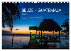 Belize - Guatemala (Wandkalender 2024 DIN A3 quer), CALVENDO Monatskalender