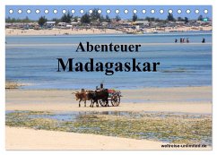 Abenteuer Madagaskar (Tischkalender 2024 DIN A5 quer), CALVENDO Monatskalender