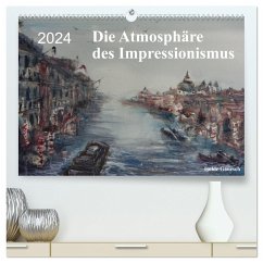 Die Atmosphäre des Impressionismus (hochwertiger Premium Wandkalender 2024 DIN A2 quer), Kunstdruck in Hochglanz - Gänesch, Isolde