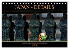 Japan - Details (Tischkalender 2024 DIN A5 quer), CALVENDO Monatskalender