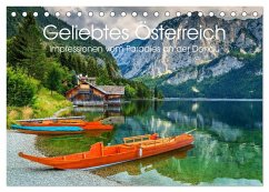 Geliebtes Österreich. Impressionen vom Paradies an der Donau (Tischkalender 2024 DIN A5 quer), CALVENDO Monatskalender