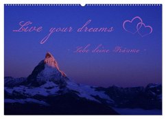 Live your dreams - Lebe deine Träume (Wandkalender 2024 DIN A2 quer), CALVENDO Monatskalender - und Philipp Kellmann, Stefanie