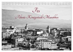 Fès - Älteste Königsstadt Marokkos (Tischkalender 2024 DIN A5 quer), CALVENDO Monatskalender