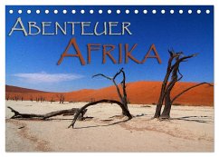 Abenteuer Afrika (Tischkalender 2024 DIN A5 quer), CALVENDO Monatskalender