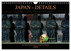 Japan - Details (Wandkalender 2024 DIN A4 quer), CALVENDO Monatskalender