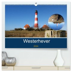 Westerhever (hochwertiger Premium Wandkalender 2024 DIN A2 quer), Kunstdruck in Hochglanz - Fornal, Martina