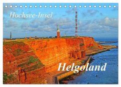 Hochsee-Insel Helgoland (Tischkalender 2024 DIN A5 quer), CALVENDO Monatskalender - Fornal, Martina